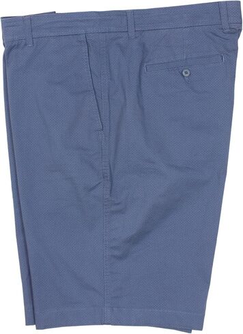 Roundtree & Yorke Men's 7" or 9" Inseam Flat Front Shorts Soft Stretch Cotton Twill in Saudi Arabia