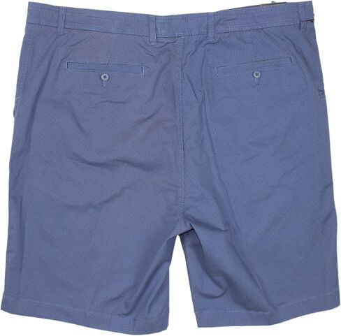 Roundtree & Yorke Men's 7" or 9" Inseam Flat Front Shorts Soft Stretch Cotton Twill in Saudi Arabia