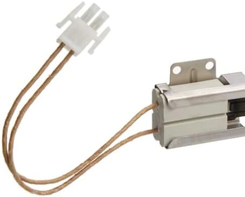 Spare Part Compatible Range Gas Oven Igniter with Amana AGR4412ADW, AGR5825RDW, AGR5735QDS, AGR5725RDQ15, AGR4400ADW, AGR5712BDW models, ‎3.32 x 3.78 x 6.88 inches in Saudi Arabia