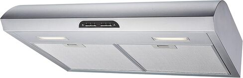 Winflo 30 In. Convertible Stainless Steel Under Cabinet Range Hood with Mesh Filters, Charcoal Filters and Touch Sensor Control in Kuwait