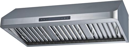Winflo 30 In. Convertible Stainless Steel Under Cabinet Range Hood with Baffle Filters and Touch Sensor Control in Kuwait