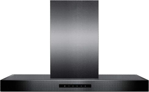ZLINE 36" Convertible Island Mount Range Hood in Black Stainless Steel (BSKE2iN-36) in Saudi Arabia