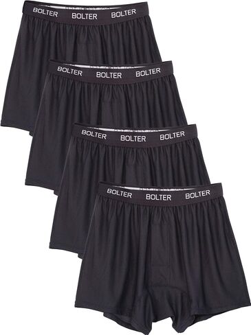 Bolter Men's 4 Pack Performance Boxers Shorts in Saudi Arabia