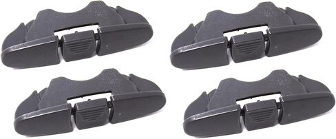 Dishwasher Slide Stop Dishrack Upper Rack Track Slide Rail Stop Clip W10508950 Compatible with Whirlpool Kenmore (2) in Saudi Arabia