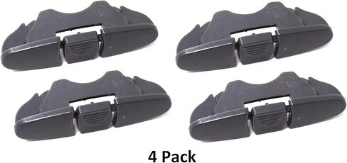 Dishwasher Slide Stop Dishrack Upper Rack Track Slide Rail Stop Clip W10508950 Compatible with Whirlpool Kenmore (2) in Saudi Arabia