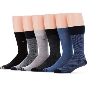 Perry Ellis Portfolio Men's Bonus 6 Pack Socks in Kuwait