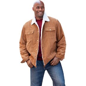 KingSize Men's Big & Tall Sherpa-lined Trucker Jacket in Saudi Arabia