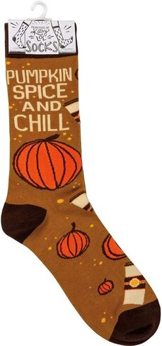 Primitives by Kathy Pumpkin Spice And Chill Socks in Saudi Arabia