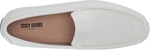STACY ADAMS Men's Cirill Moe Toe Slip-on Loafer Driving Style in Saudi Arabia