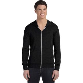 Bella+Canvas Triblend Full-Zip Lightweight Hoodie in Kuwait
