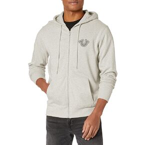 True Religion Men's Zip Up Hoodie