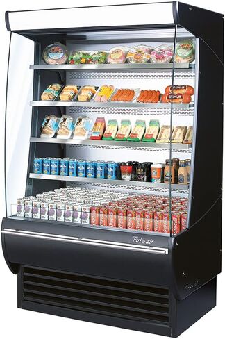 48" Extra Deep Vertical Open Display Merchandiser Case in Saudi Arabia