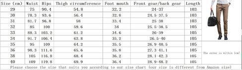 BIANGOD.US.STORE Men's Fall Slim fit Thicken Dress Pant, Business Casual Suit Straight-Leg Pants in Saudi Arabia
