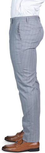 AZAR MAN Slim Fit Slacks Pinstripe Men's Dress Pants 7918 in Kuwait