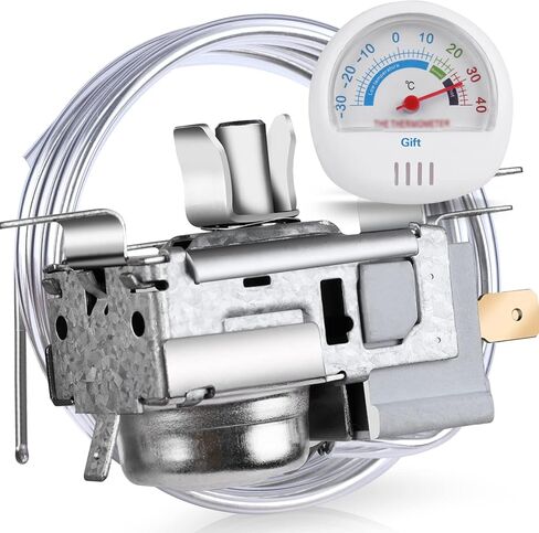 WP2198202 thermostat control, Ultra Durable wp2198202 refrigerator thermostat-Exact Fit for Whirlpool & Kenmore Refrigerators - Replaces 2161284 2198201 PS11739232 AP6006166 in Saudi Arabia