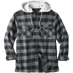 Boulder Creek by KingSize Men's Big & Tall ™ Removable Hood Shirt Jacket in Saudi Arabia