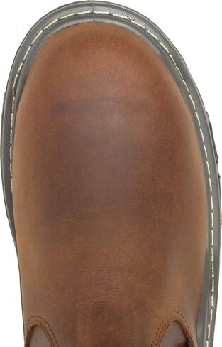 WOLVERINE Men's Raider DuraShocks Wellington Waterproof Composite Toe Met-Guard Construction Boot in Saudi Arabia