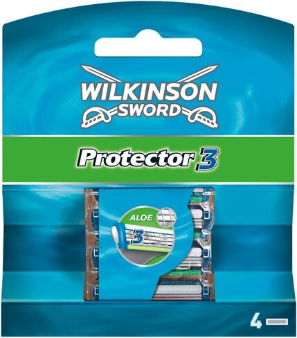 Wilkinson Sword Protector 3 Blades - Pack of 4 Blades in Kuwait