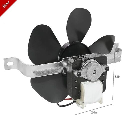 97012248 Range Hood Fan Motor by Primeswift Fit for Bo-Ran Fan Motor Assembly Replaces 99080492,1172615,97005161, 99080410,97011218,97015415, 99080363 in Saudi Arabia