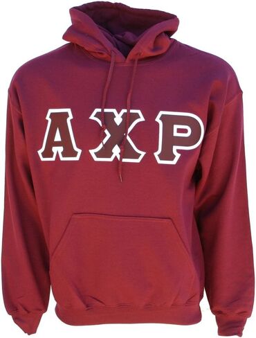 Mega_Greek Mens Alpha Chi Rho Hooded Sweatshirt in Saudi Arabia