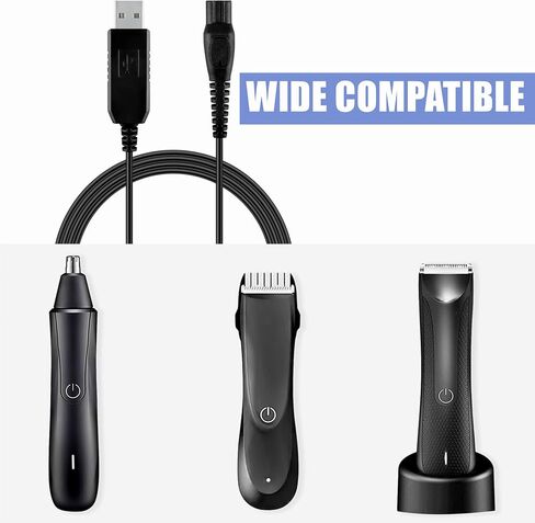 CJP-Geek 15v 4ft USB Power Charging Charger Cable Cord Lead Replacement for Philips Norelco 8170XL 8160XL 8160XLCC Shaver in Kuwait
