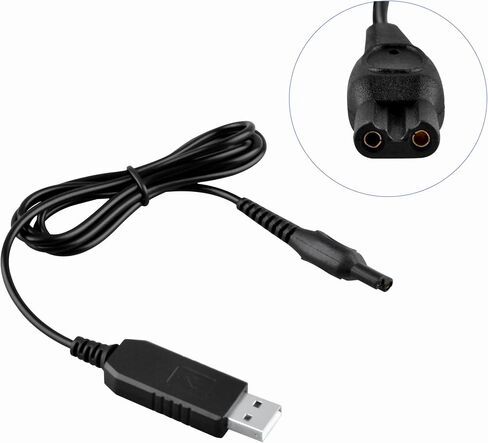 CJP-Geek 15v 4ft USB Power Charging Charger Cable Cord Lead Replacement for Philips 8500X 8240XL 8250XL Norelco Shaver in Saudi Arabia