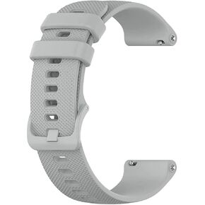 Wristology Easy Change Silicone Replacement Soft Rubber Watch Band - Interchangeable Quick Release Strap for Men Women - Choose Color and Width - 16mm,18mm, 20mm, 22mm Sbands