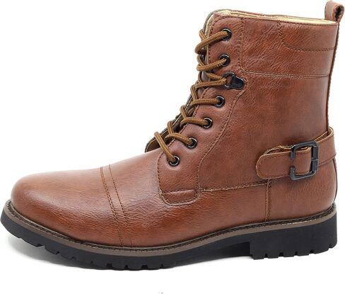 Metrocharm MET525-8 Men's Lace Up Cap Toe Military Combat Work Desert Ankle Boots in Saudi Arabia