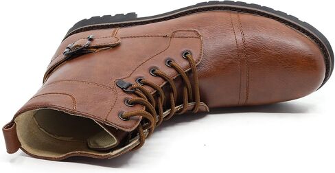 Metrocharm MET525-8 Men's Lace Up Cap Toe Military Combat Work Desert Ankle Boots in Saudi Arabia