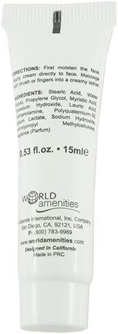 Shave Kit (Clear Frosted Sachet) - Hotel Amenities - Includes Twin Blade Razor and Moisturizing Shave Cream in Kuwait