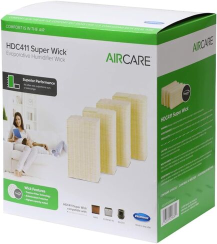 R.A.M Reli?ble AlR CAR? HDC-411 Super Wick 4xPack, Humidif?er Wick Filter Genuine 4 Filters in Saudi Arabia