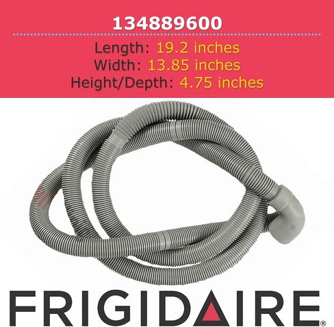 Frigidaire 134889600 Drain Hose Washing Machine in Saudi Arabia