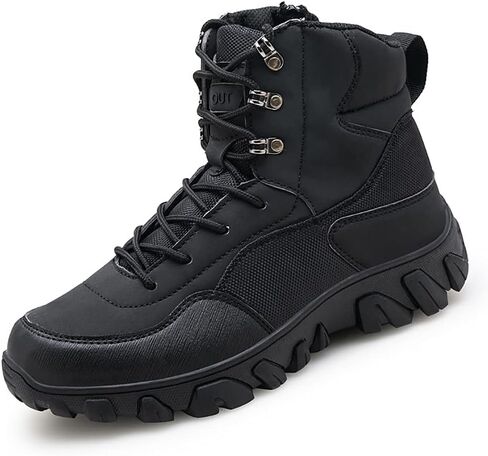 Men's Hiking Boots Outdoor Fashion Athletic Shoes Traveling Camping Training Waterproof High-Top Camouflage Boots in Saudi Arabia