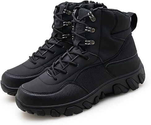 Men's Hiking Boots Outdoor Fashion Athletic Shoes Traveling Camping Training Waterproof High-Top Camouflage Boots in Saudi Arabia