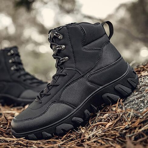 Men's Hiking Boots Outdoor Fashion Athletic Shoes Traveling Camping Training Waterproof High-Top Camouflage Boots in Saudi Arabia