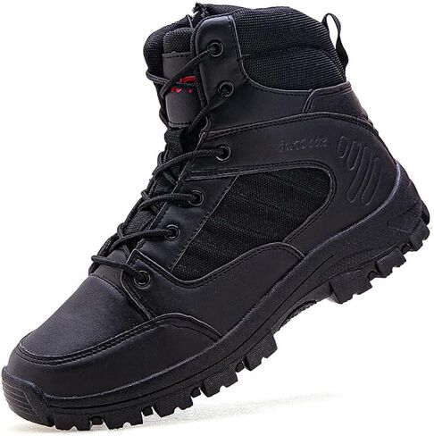 Men's Hiking Boots Outdoor Fashion Athletic Shoes Traveling Camping Training Waterproof High-Top Camouflage Boots in Kuwait