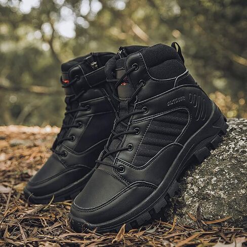 Men's Hiking Boots Outdoor Fashion Athletic Shoes Traveling Camping Training Waterproof High-Top Camouflage Boots in Kuwait