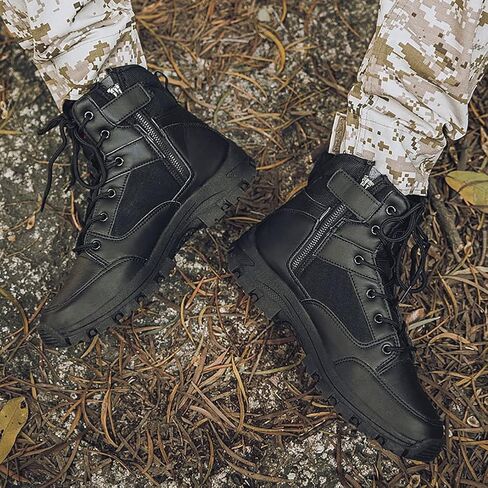Men's Hiking Boots Outdoor Fashion Athletic Shoes Traveling Camping Training Waterproof High-Top Camouflage Boots in Kuwait