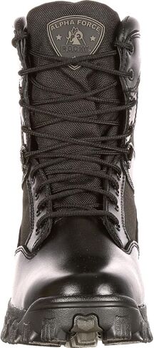 حذاء برقبة طويلة Rocky FQ0002165 20.32 سم Alpha Blk واسع جدًا ومقاوم للماء 9.5 in Kuwait