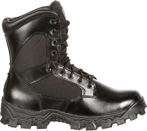 حذاء برقبة طويلة Rocky FQ0002165 20.32 سم Alpha Blk واسع جدًا ومقاوم للماء 9.5 in Kuwait