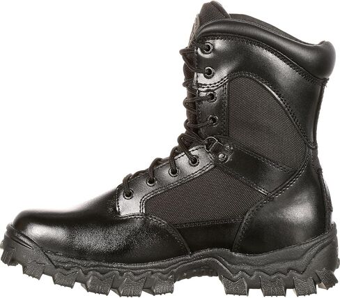حذاء برقبة طويلة Rocky FQ0002165 20.32 سم Alpha Blk واسع جدًا ومقاوم للماء 9.5 in Kuwait