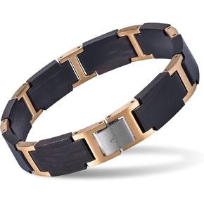 BOBO BIRD Wood Bracelet Men Charms Wooden Bangle Jewelry Mens Special Christmas Gift in Saudi Arabia