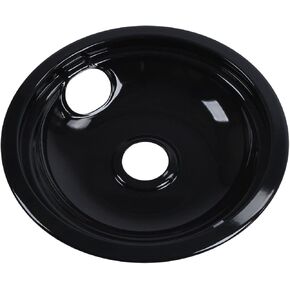 Whirlpool W10290353RW Universal 6-Inch Drip Bowl and Ring. Black in Saudi Arabia