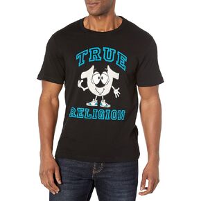 True Religion Men's Short Sleeve Shoey Tee in Saudi Arabia
