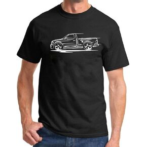 1999-04 Ford SVT Lightning F150 Pickup Truck Redline Series Outline Design Tshirt in Kuwait