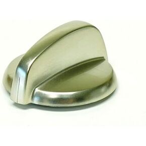 WB03K10305 Gas Range Burner Knob(D Shaped Shaft) for GE WB03K10305 AP4980248 PS2364118-Silver in Saudi Arabia