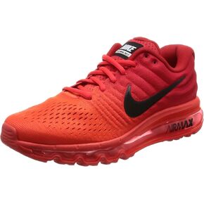 NIKE Men's Air Max 2017, Bright Crimson/Black, 8 M US in Saudi Arabia