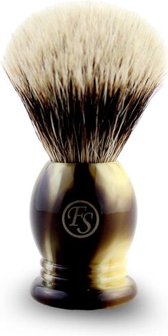 Shaving Brushes for Men, Frank FS shaving 2-band Finest Synthetic Badger Hair Vintage Handle Brush Gift for Friends(knot size 20mm) in Saudi Arabia