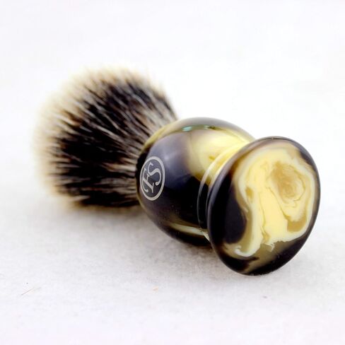 Shaving Brushes for Men, Frank FS shaving 2-band Finest Synthetic Badger Hair Vintage Handle Brush Gift for Friends(knot size 20mm) in Saudi Arabia