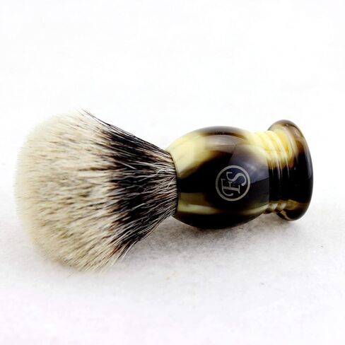 Shaving Brushes for Men, Frank FS shaving 2-band Finest Synthetic Badger Hair Vintage Handle Brush Gift for Friends(knot size 20mm) in Saudi Arabia